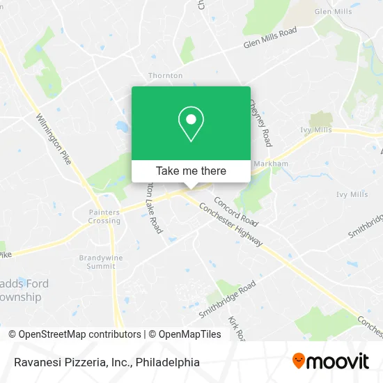 Ravanesi Pizzeria, Inc. map