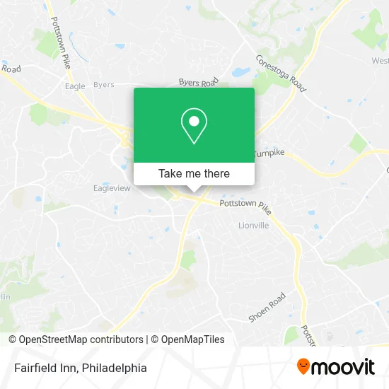 Fairfield Inn map
