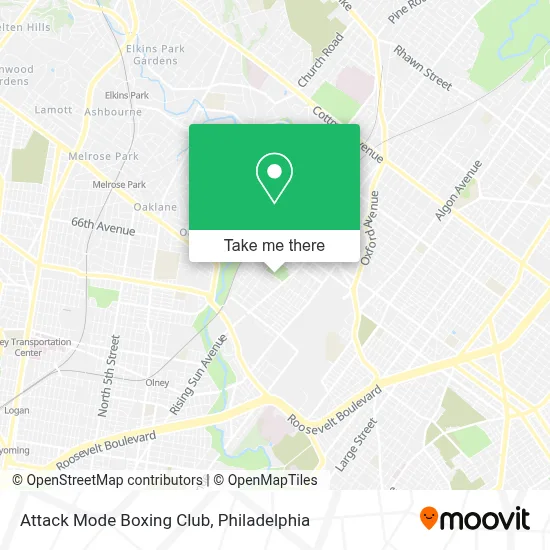 Attack Mode Boxing Club map