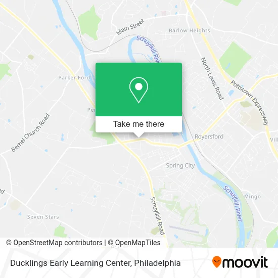Ducklings Early Learning Center map