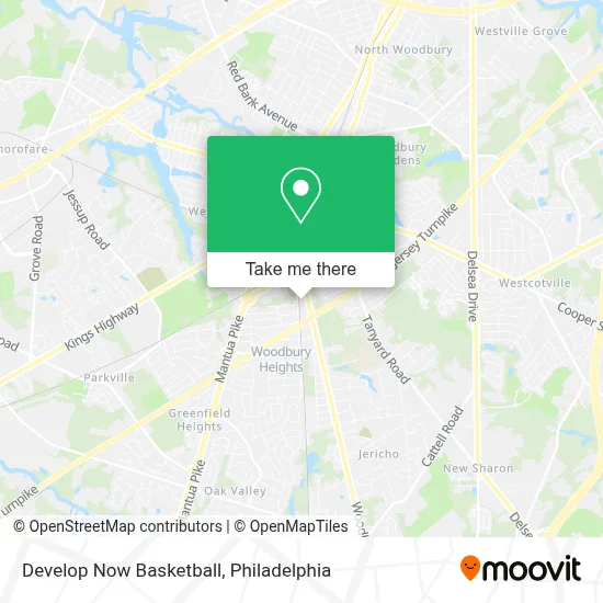 Develop Now Basketball map