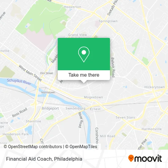 Financial Aid Coach map