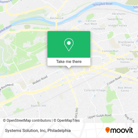Systems Solution, Inc map