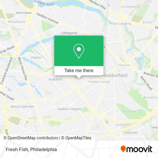 Fresh Fish map