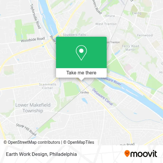 Earth Work Design map