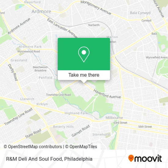 R&M Deli And Soul Food map
