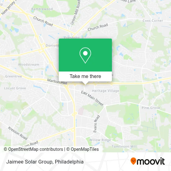 Jaimee Solar Group map