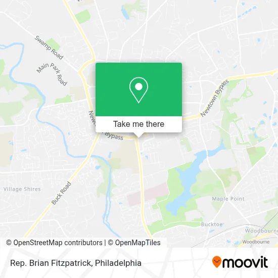 Rep. Brian Fitzpatrick map