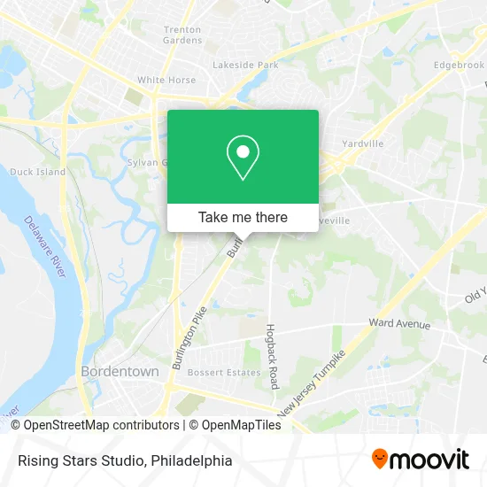 Rising Stars Studio map