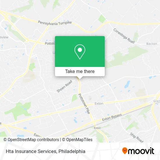 Hta Insurance Services map