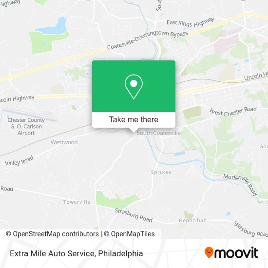 Extra Mile Auto Service map