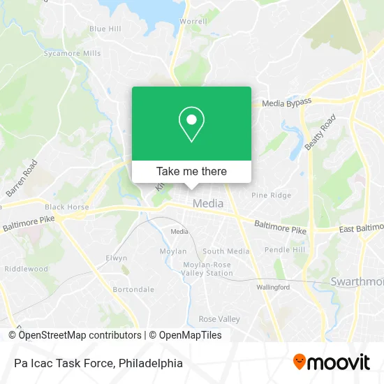 Pa Icac Task Force map