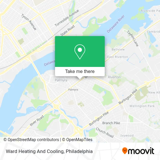 Ward Heating And Cooling map