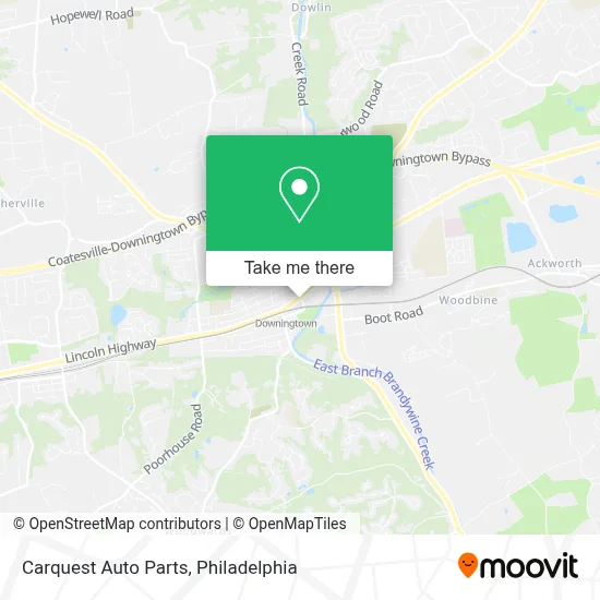Carquest Auto Parts map