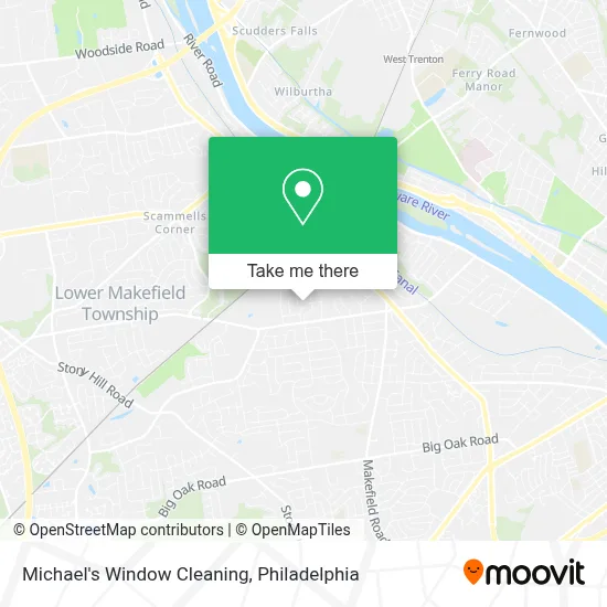 Michael's Window Cleaning map