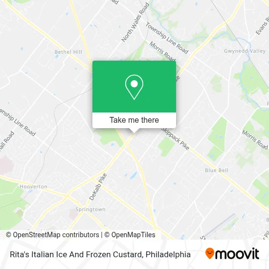 Rita's Italian Ice And Frozen Custard map