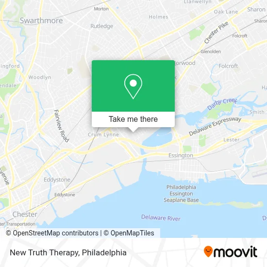 New Truth Therapy map