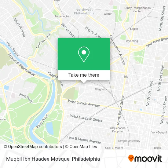 Muqbil Ibn Haadee Mosque map
