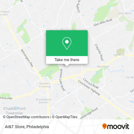 At&T Store map