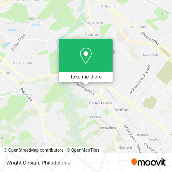 Wright Design map