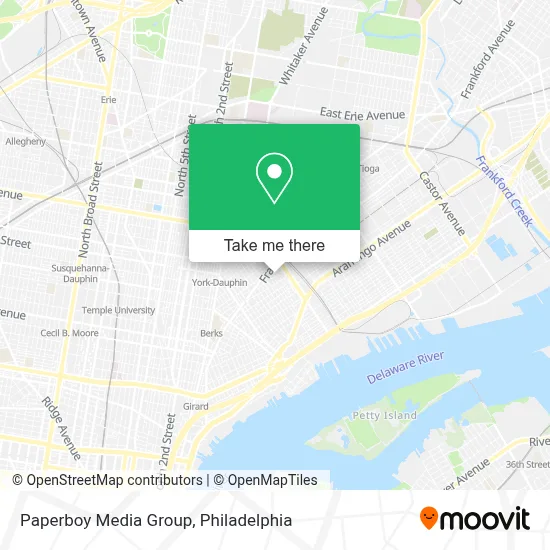 Paperboy Media Group map