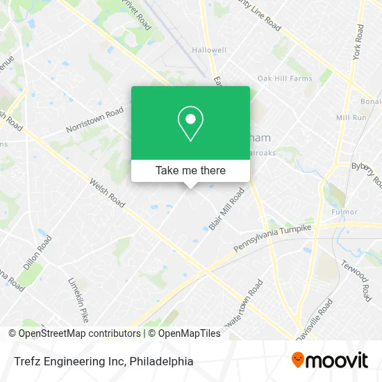 Trefz Engineering Inc map