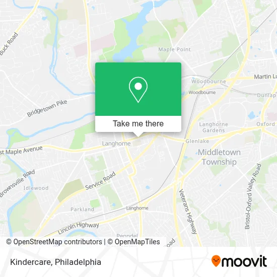 Kindercare map