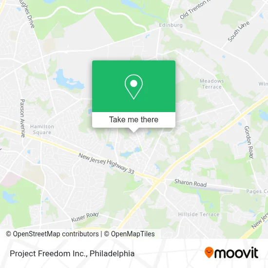 Project Freedom Inc. map