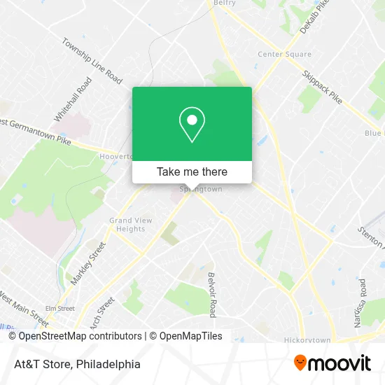 At&T Store map