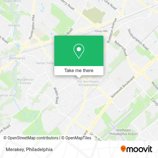 Merakey map