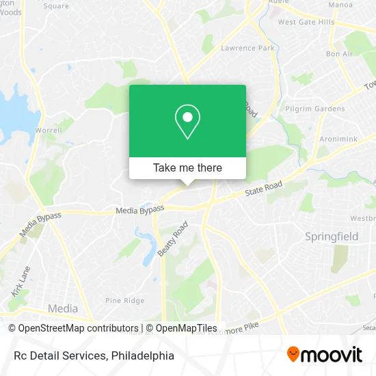 Rc Detail Services map