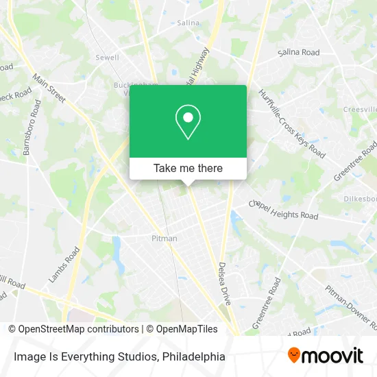 Image Is Everything Studios map