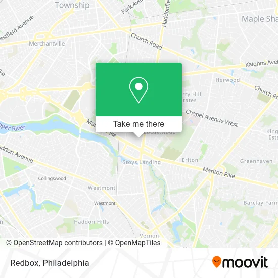 Redbox map