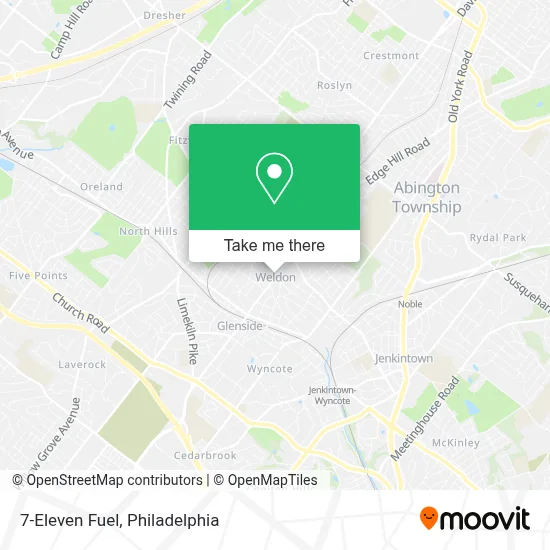 7-Eleven Fuel map