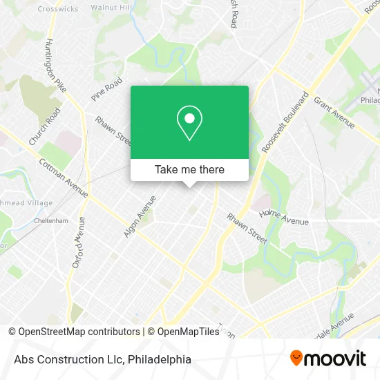 Abs Construction Llc map