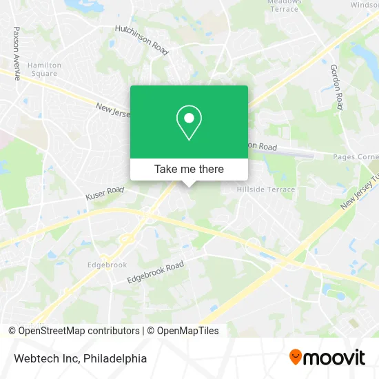 Webtech Inc map