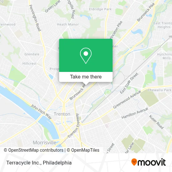 Terracycle Inc. map