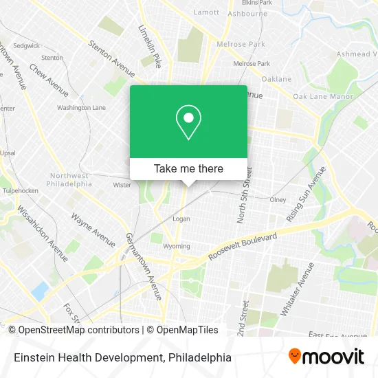 Einstein Health Development map