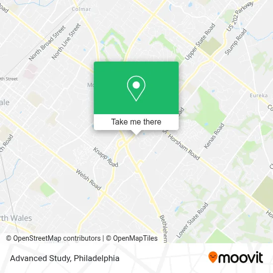 Advanced Study map
