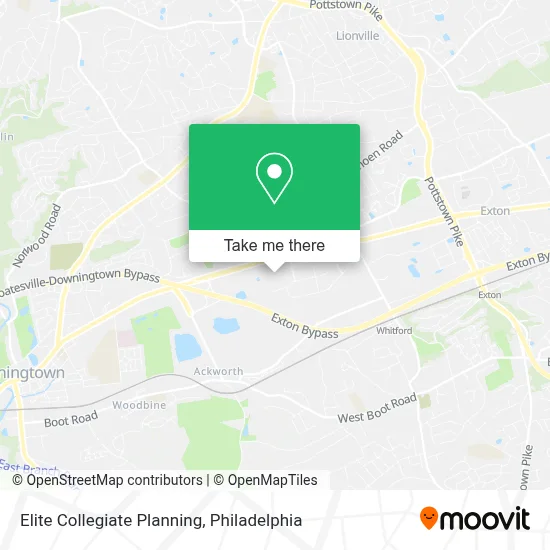 Elite Collegiate Planning map