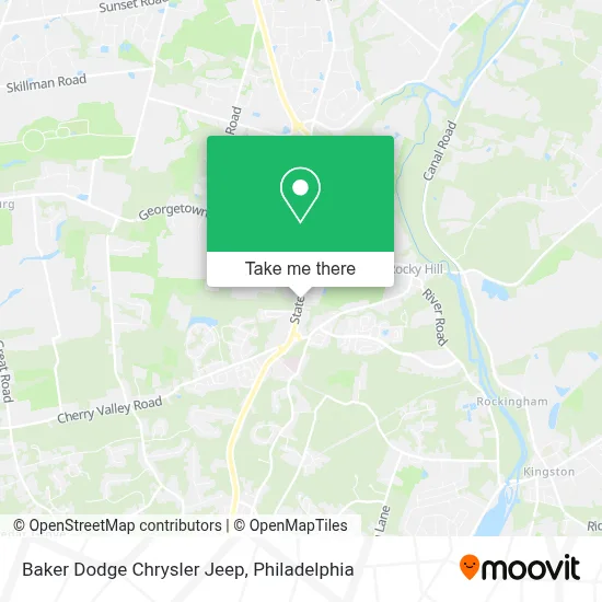 Baker Dodge Chrysler Jeep map