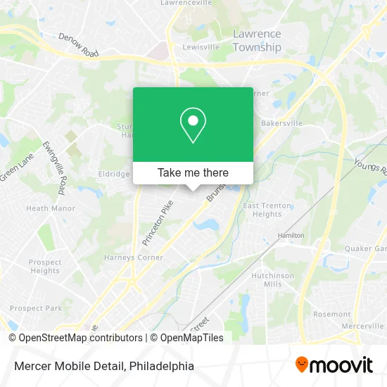 Mercer Mobile Detail map