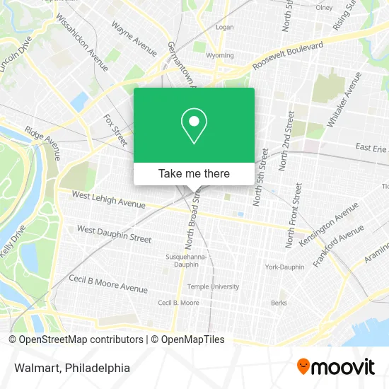 Walmart map