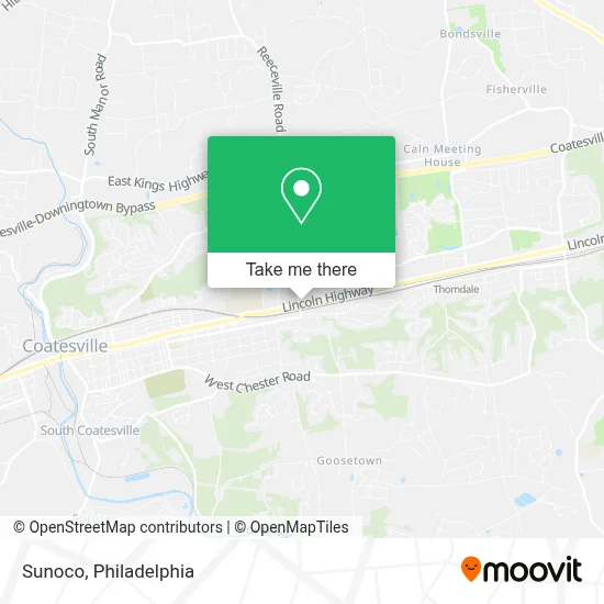 Sunoco map
