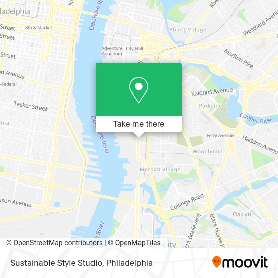 Sustainable Style Studio map