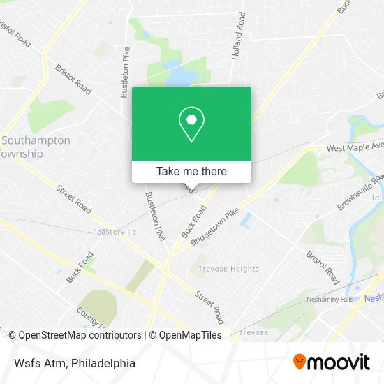 Wsfs Atm map