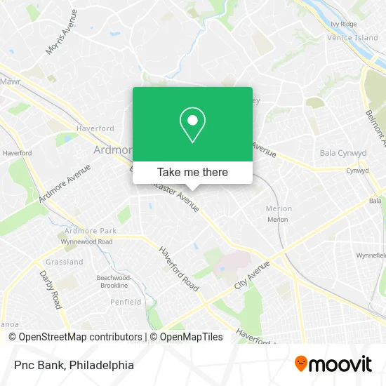 Pnc Bank map