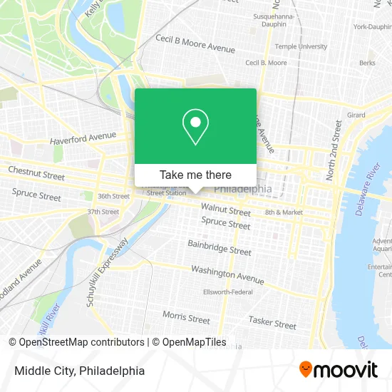 Middle City map