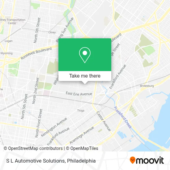 S L Automotive Solutions map