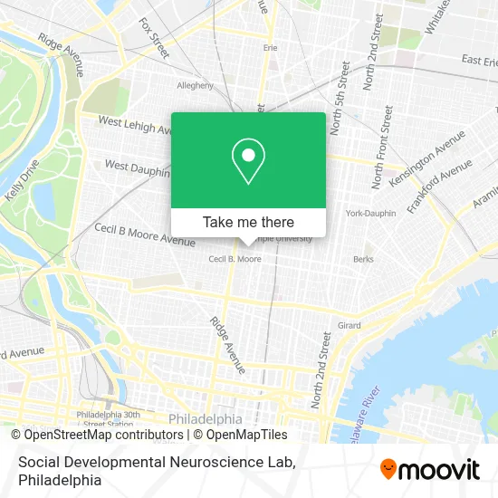 Social Developmental Neuroscience Lab map